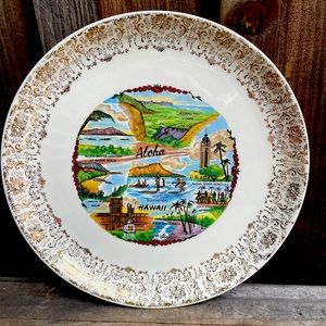 Vintage Hawaiian Aloha Plate